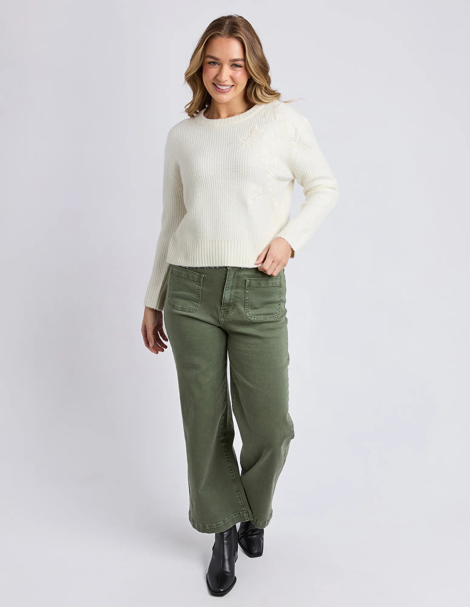 Foxwood Marla Floral Knit