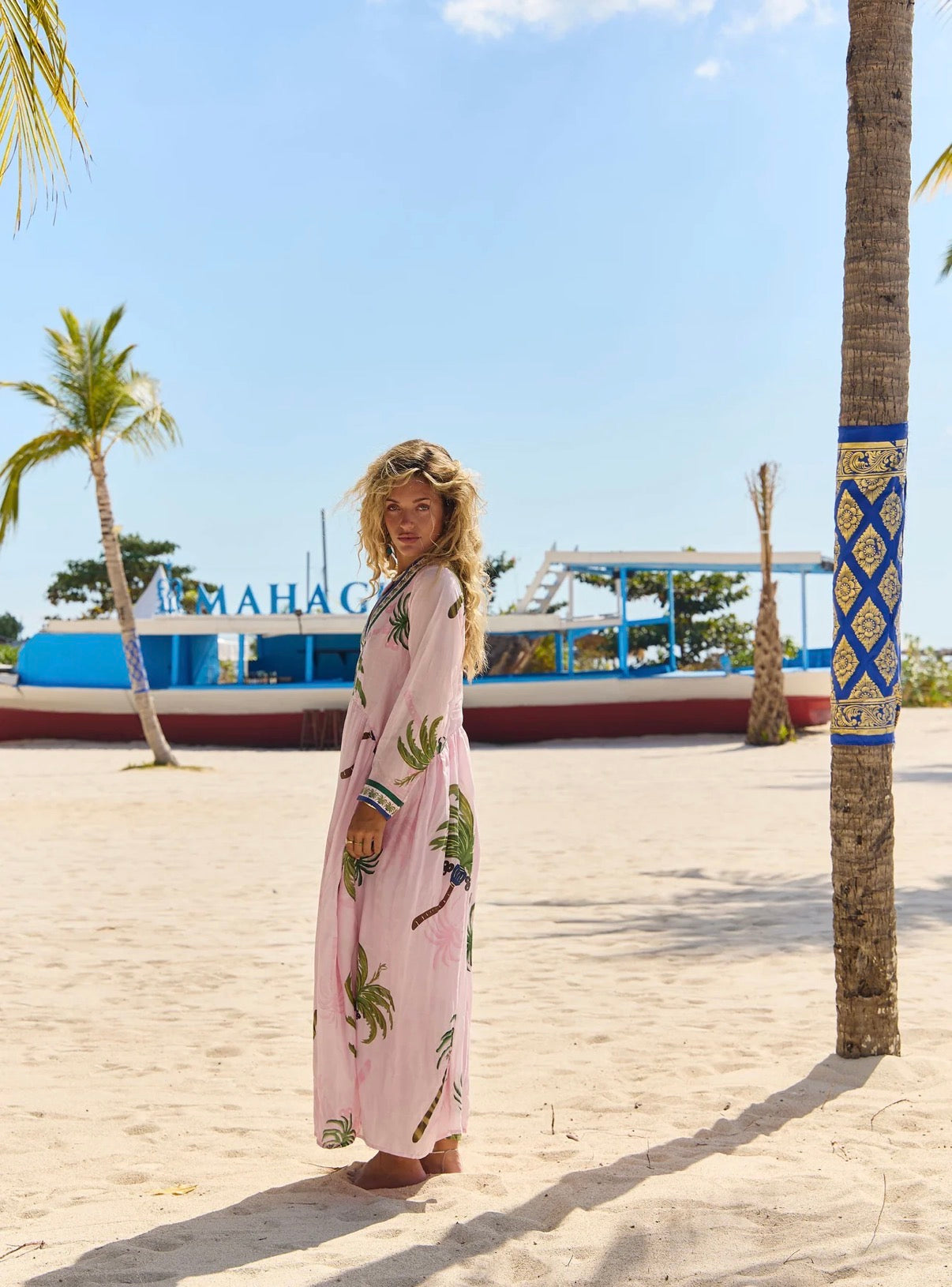 Naudic Penelope Maxi Amazon Print