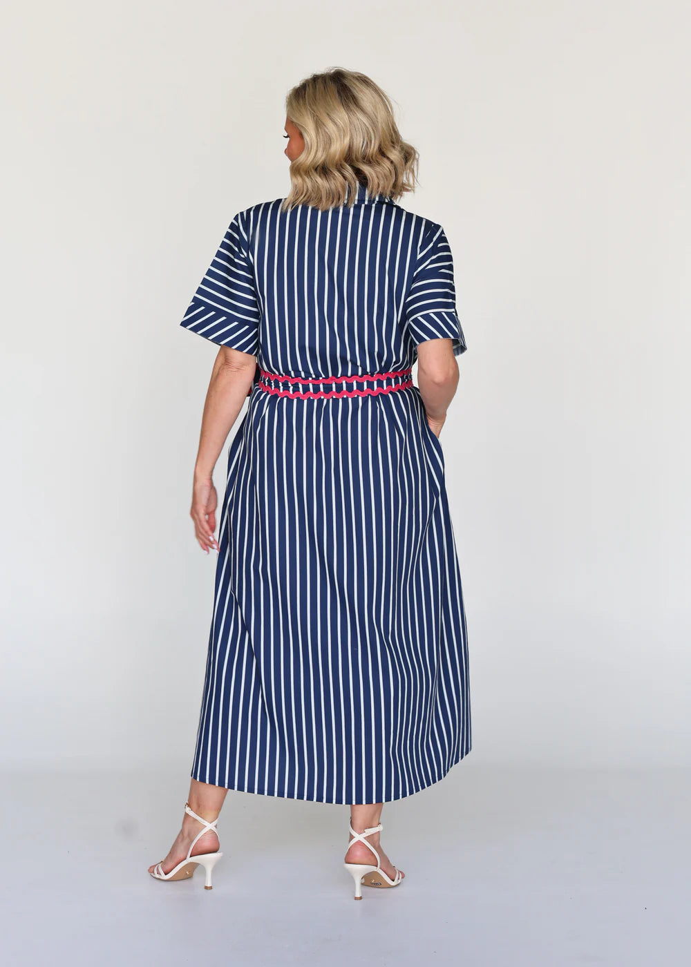 Liv & Milly Ella Navy Stripe