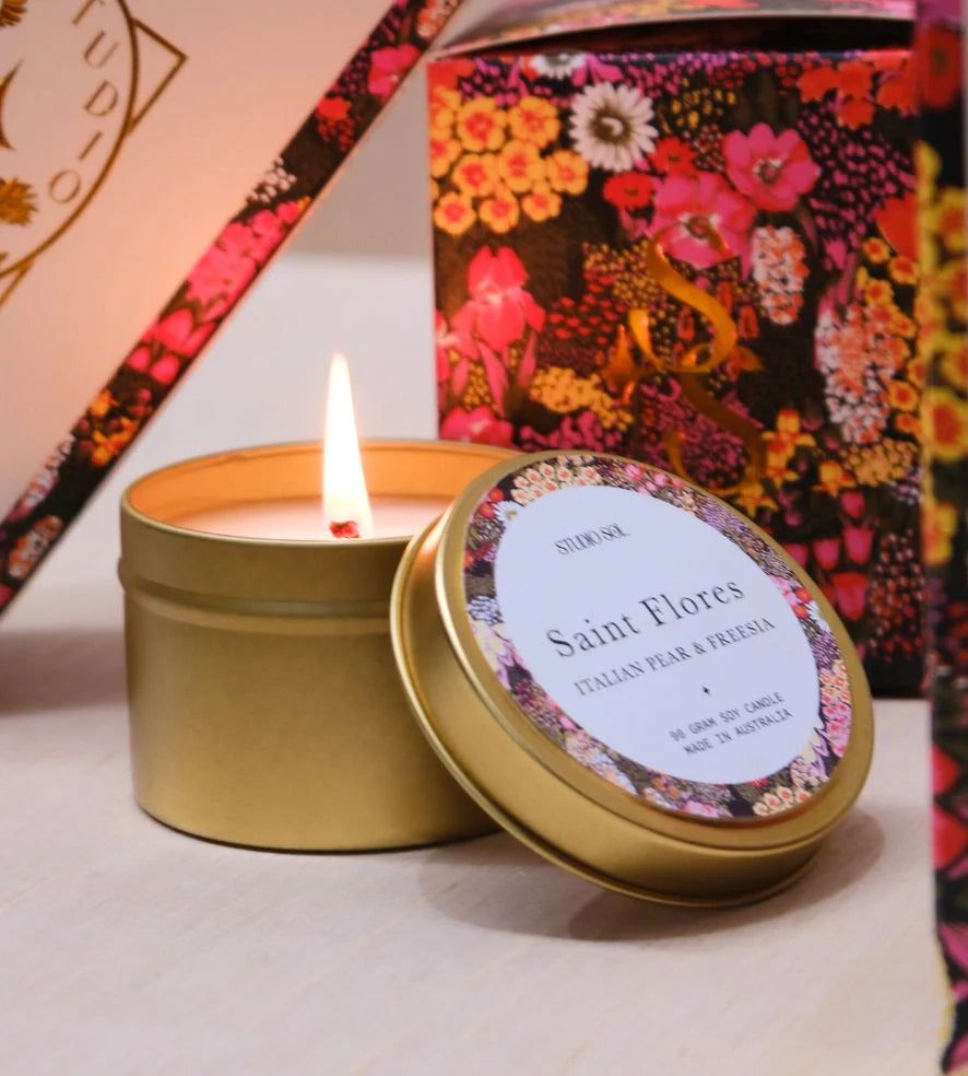Studio Sol Travel Tin Candles