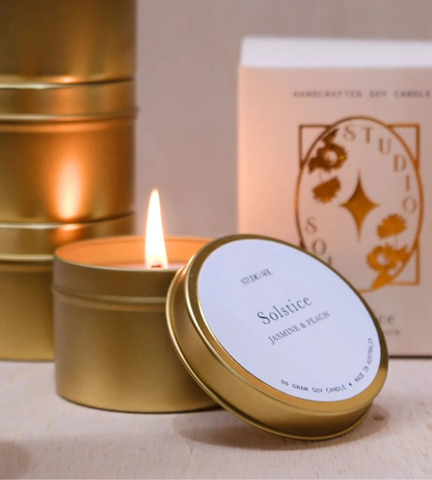 Studio Sol Travel Tin Candles