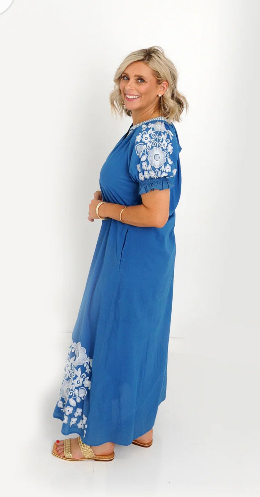 Alexander Santorini Flora Dress