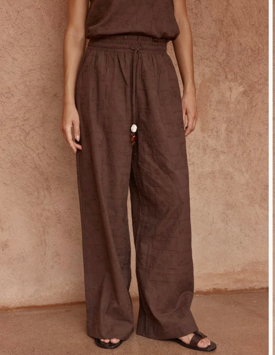 Sass Bellie Embroidered Pant