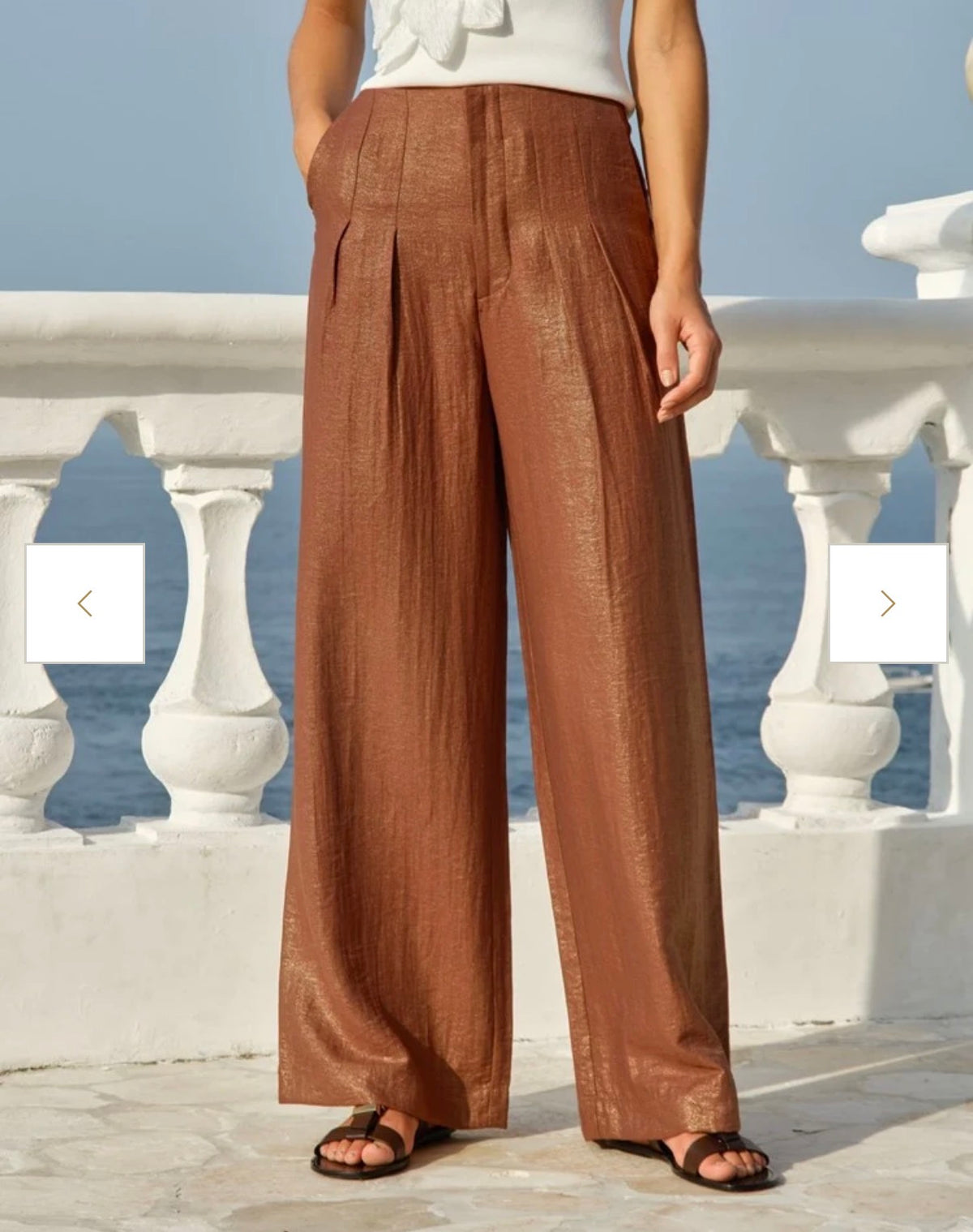 Fate & Becker Arlette Pant Bronze