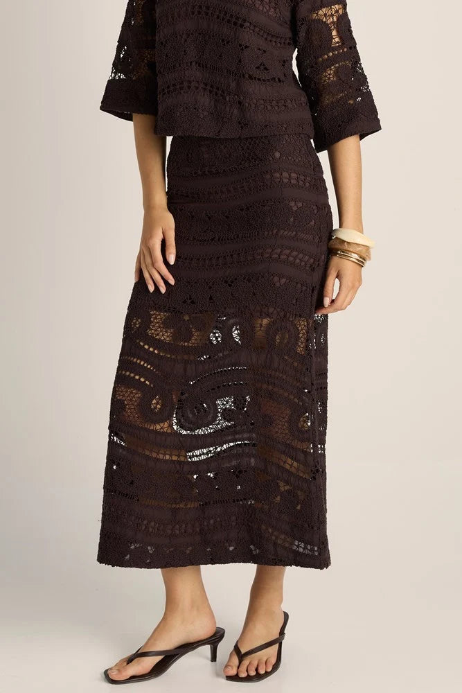 Fate & Becker Gaia Lace Skirt