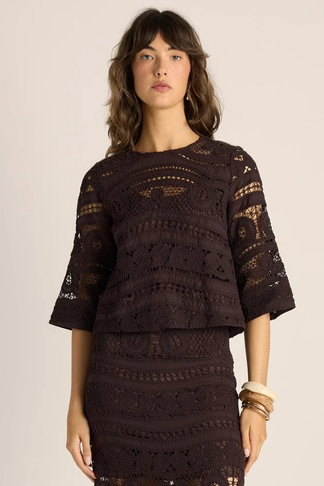 Fate & Becker Gaia Lace Top