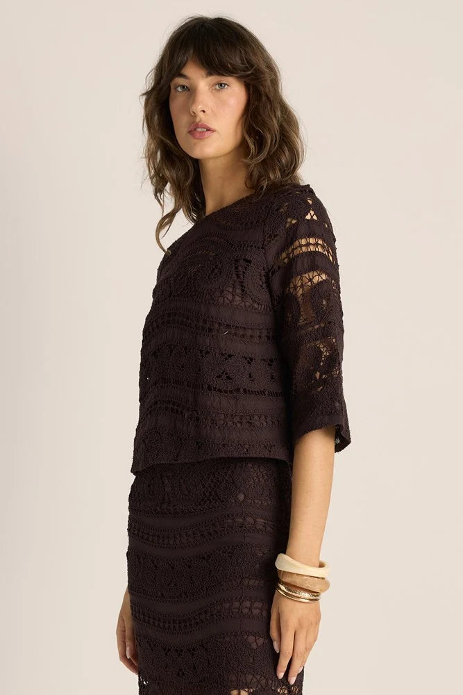 Fate & Becker Gaia Lace Top