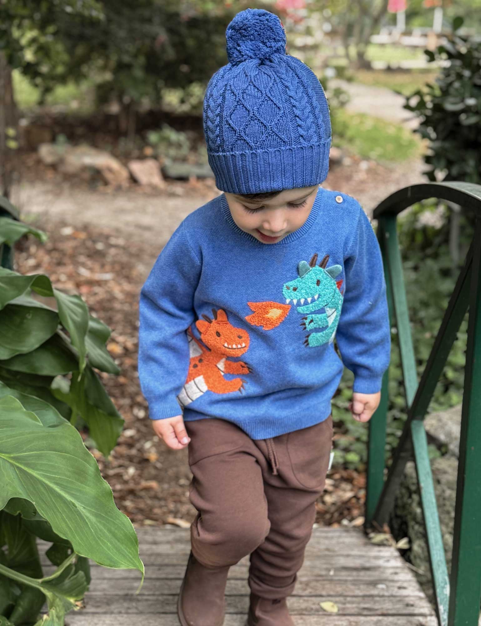 Purebaby Dragon Friends Jumper