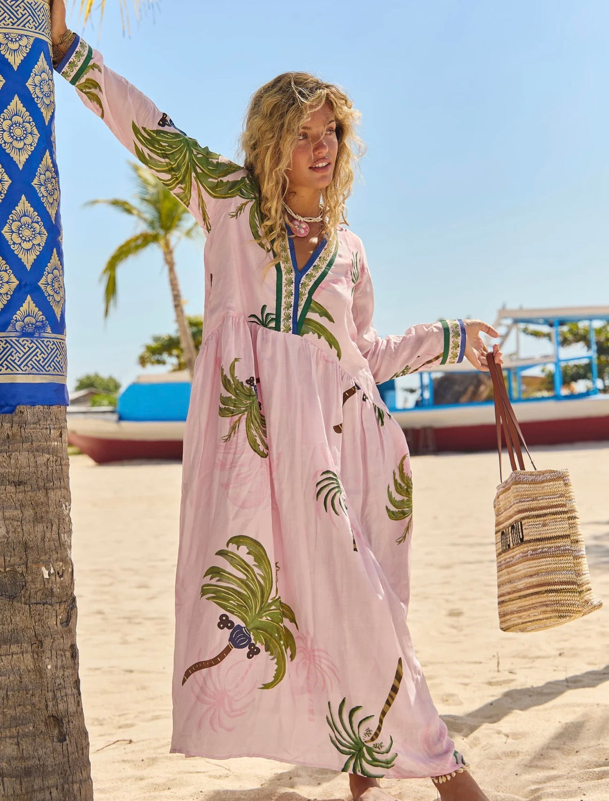 Naudic Penelope Maxi Amazon Print