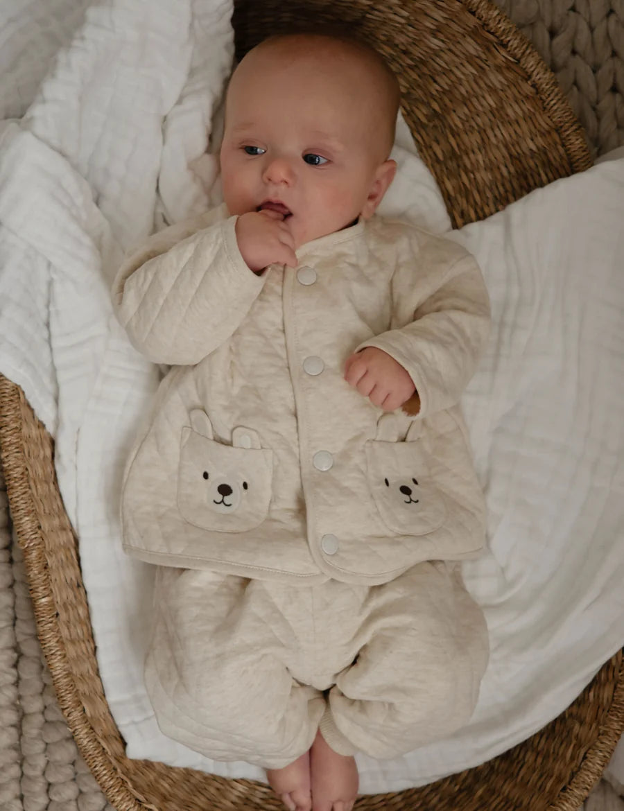 Purebaby Quilted Track Set