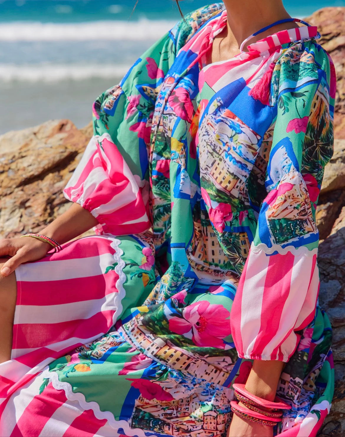 Naudic Molly Dress Riviera