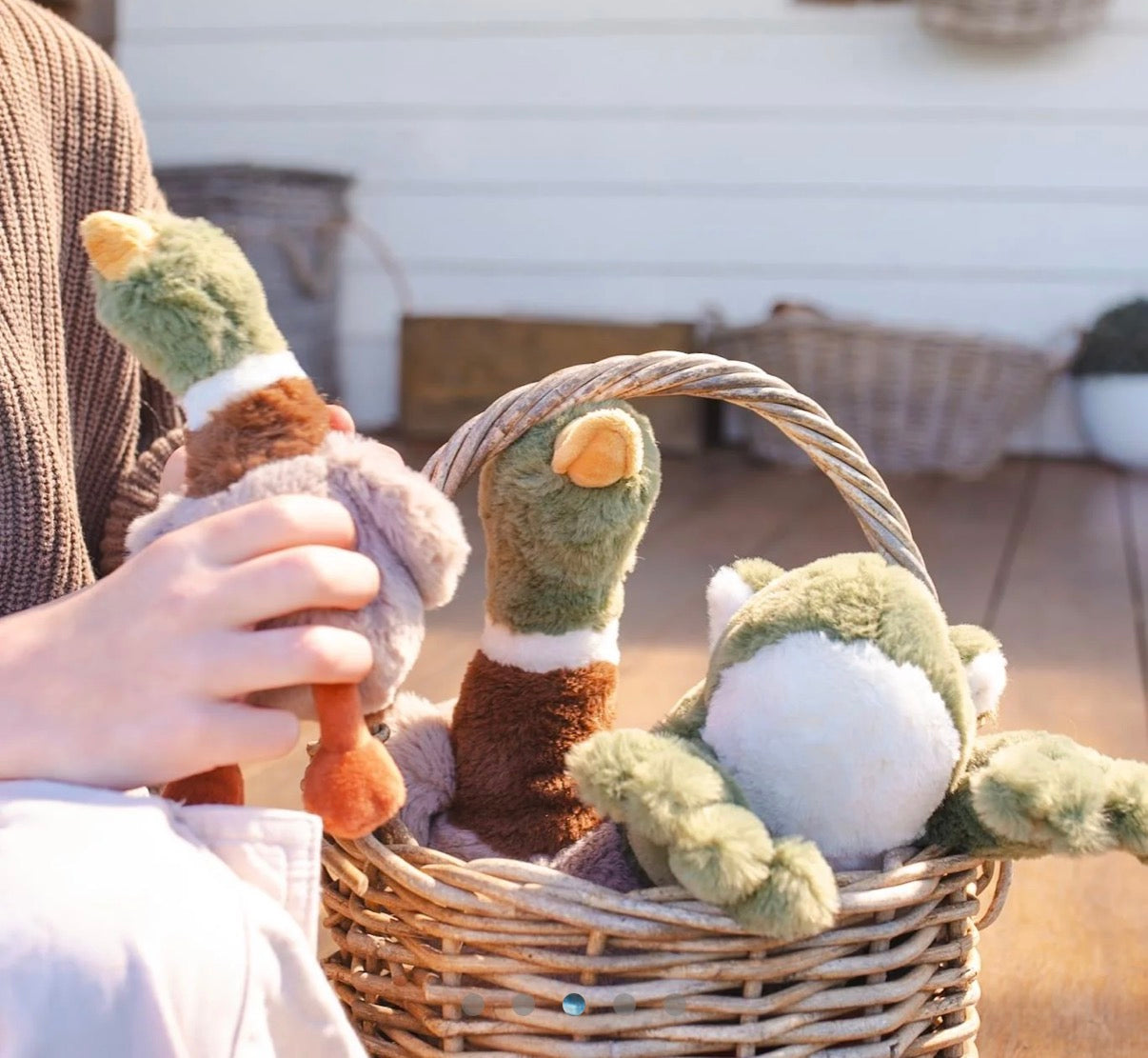 Nana Huchy Mini Hugo Mallard Rattle