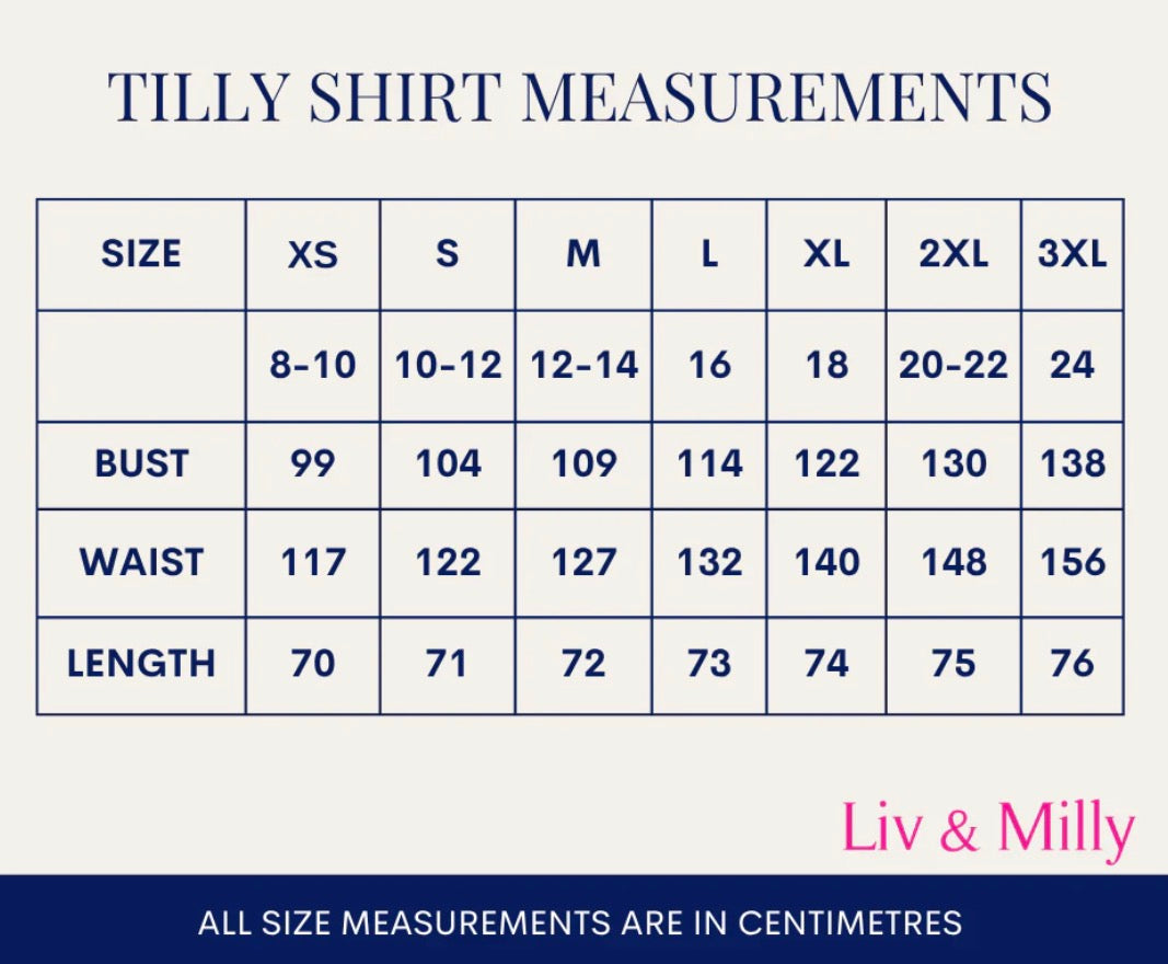 Liv & Milly Tilly Flower Shirt