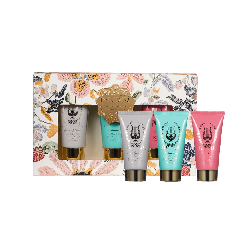 Mor Wild Elegance Hand Cream Trio