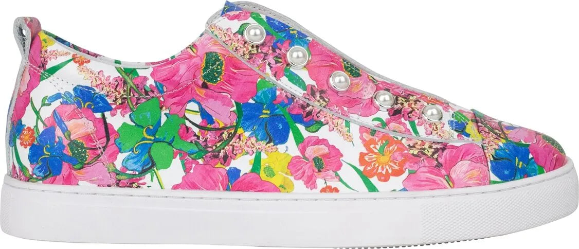 Hinako Pearl Pink Flower Sneaker
