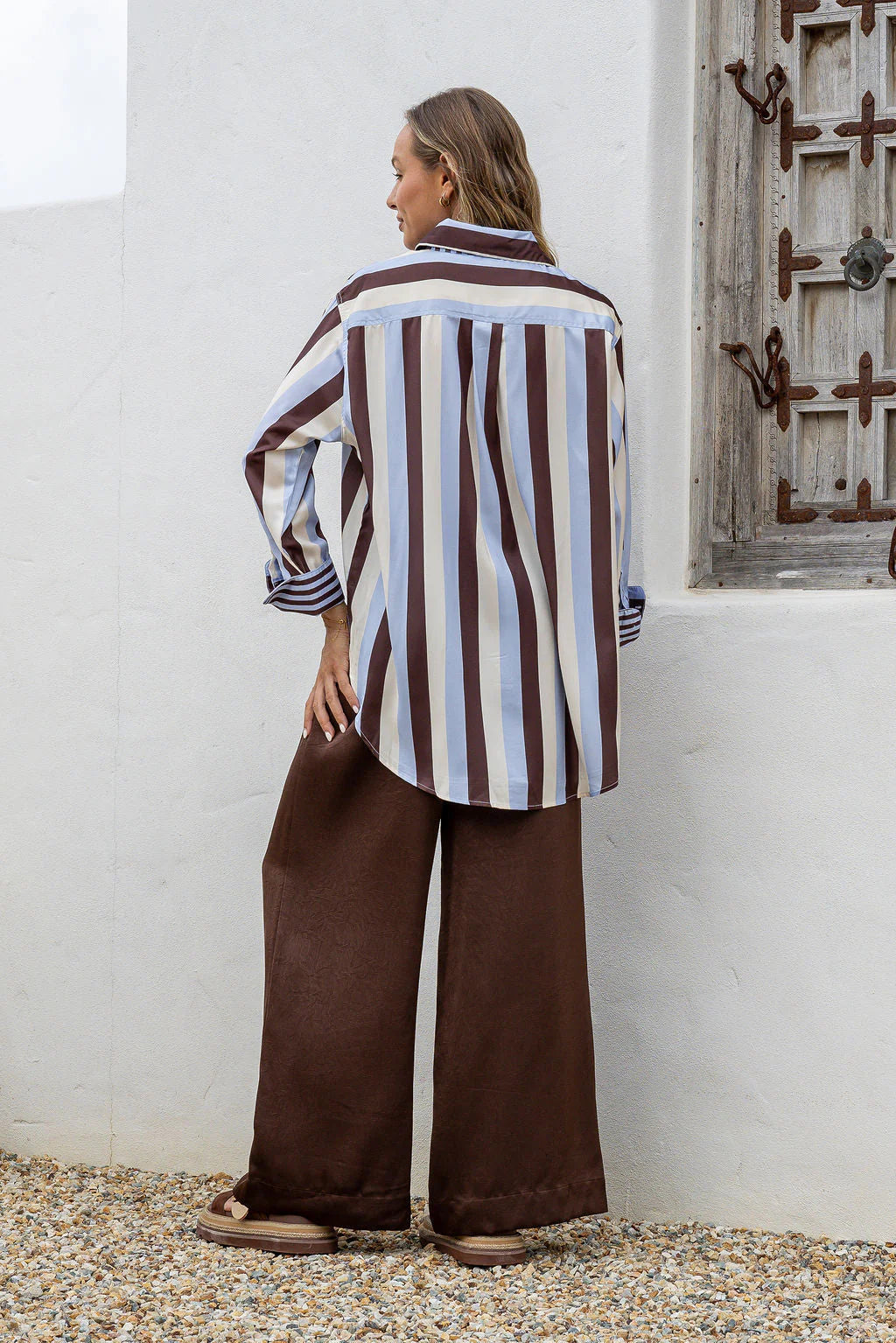 Jatea The Label Portofino Luxe Pant Chocolate