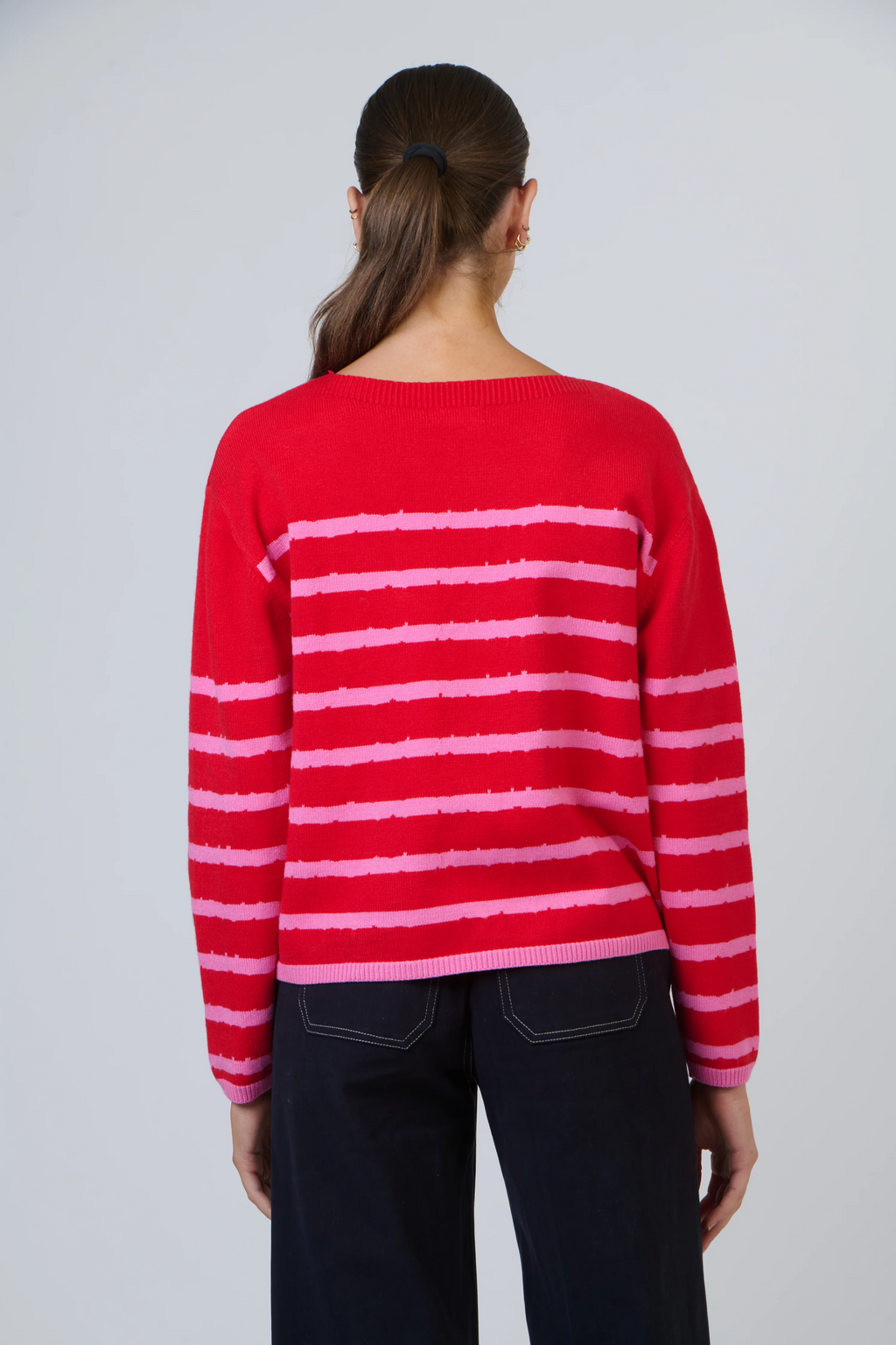 Namastai Striped Rouge Knit