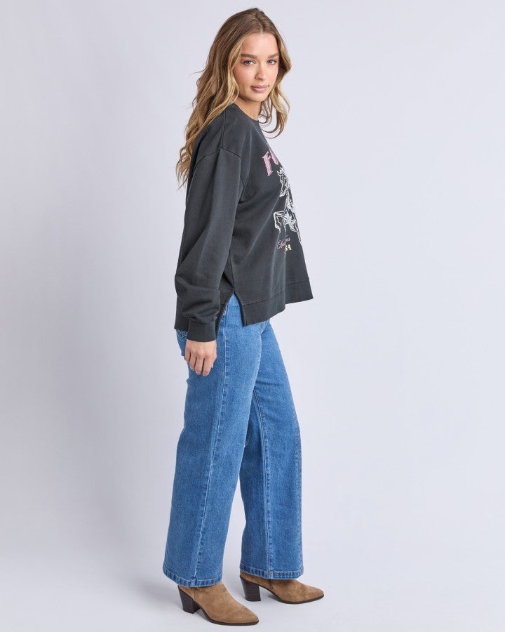 Foxwood Lasso Crew Black