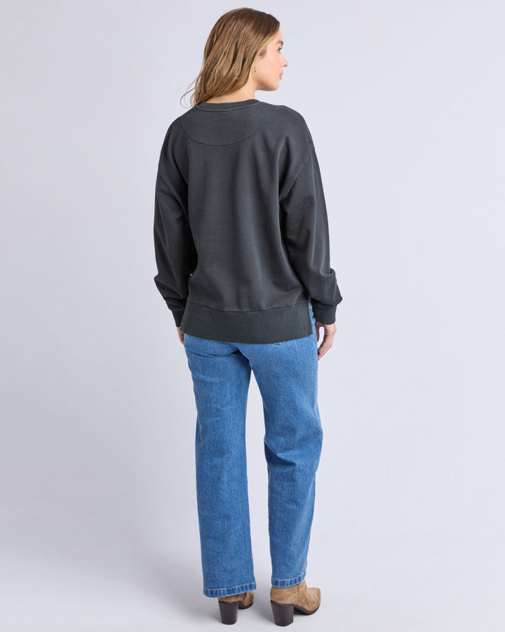 Foxwood Lasso Crew Black