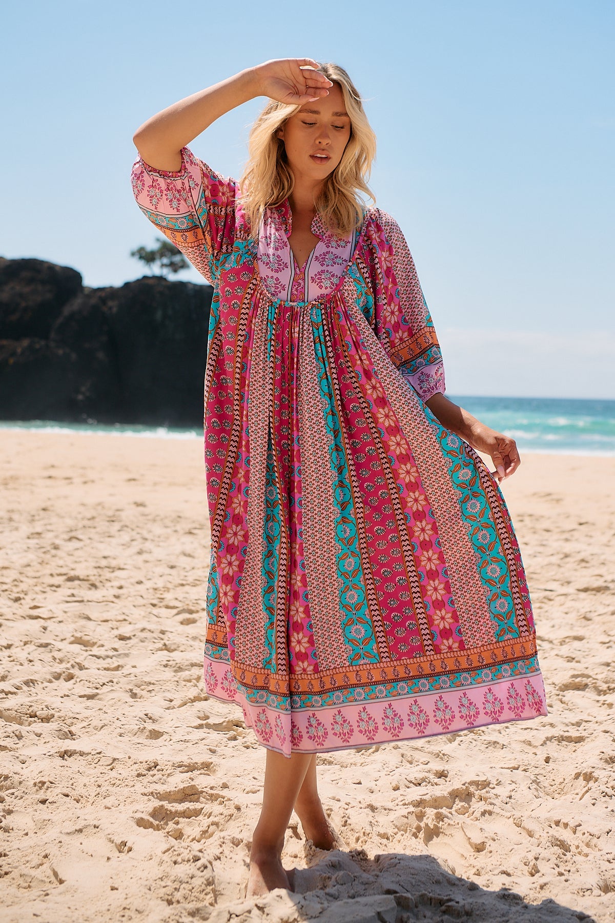 Jaase Cedella Print Boheme Midi