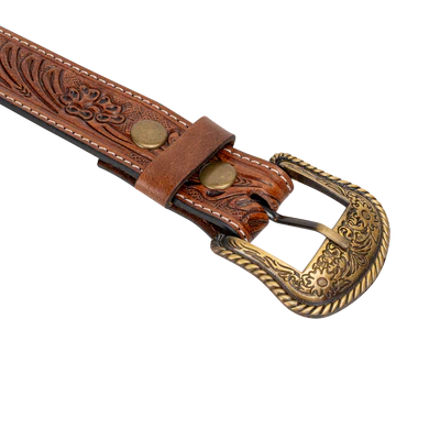 Greenwood Western Leather Belt