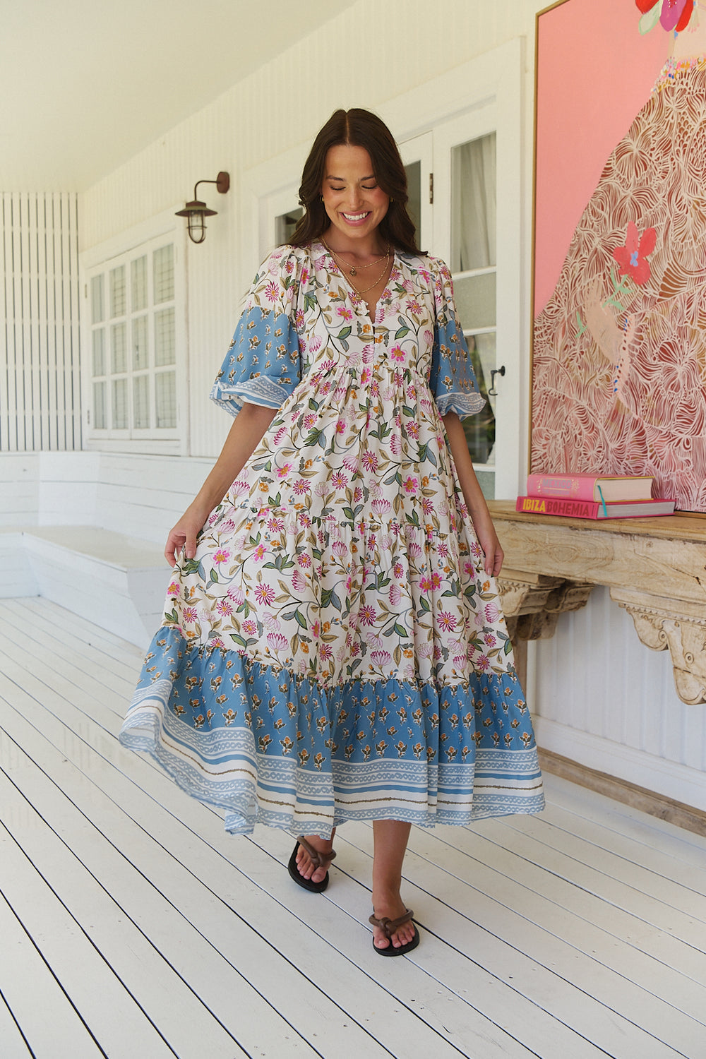 Jaase Pixie Petal Eve Maxi Dress