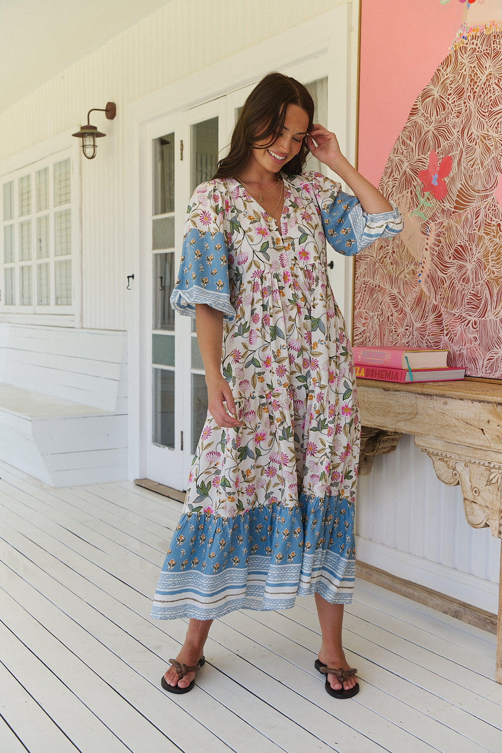 Jaase Pixie Petal Eve Maxi Dress