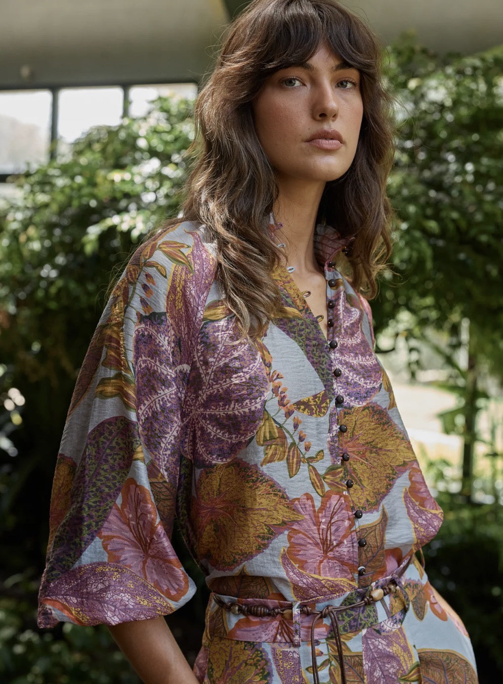 Fate & Becker Daria Shirred Blouse