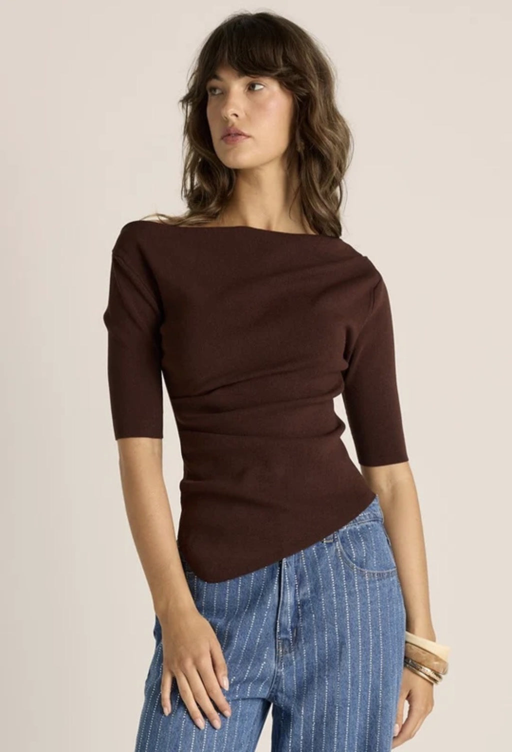 Fate & Becker Estelle Drape Top
