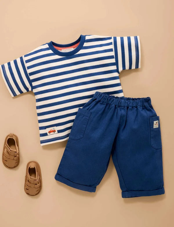 Purebaby Pull on Baggy Pant