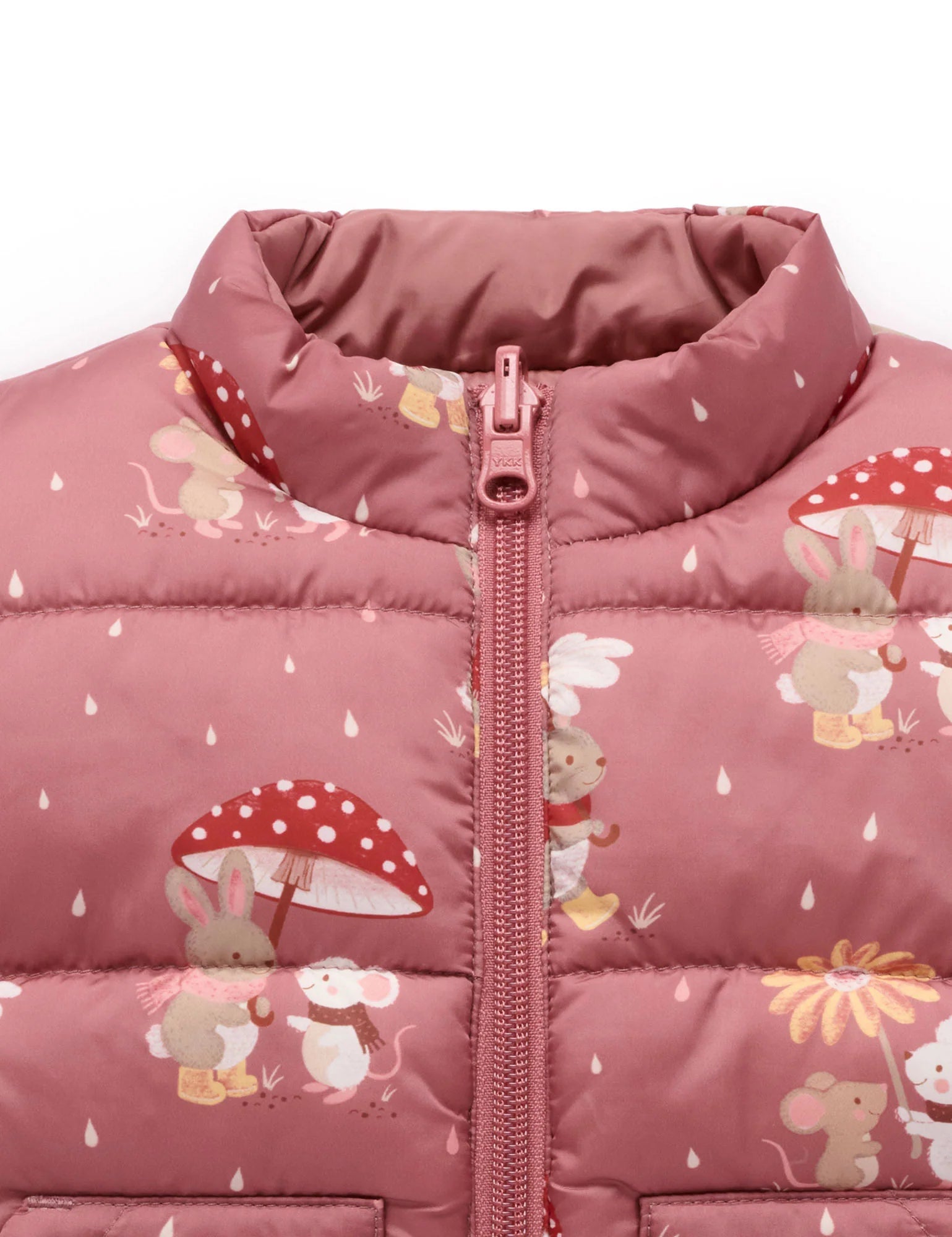 Purebaby Showerproof Vest Umbrella Print