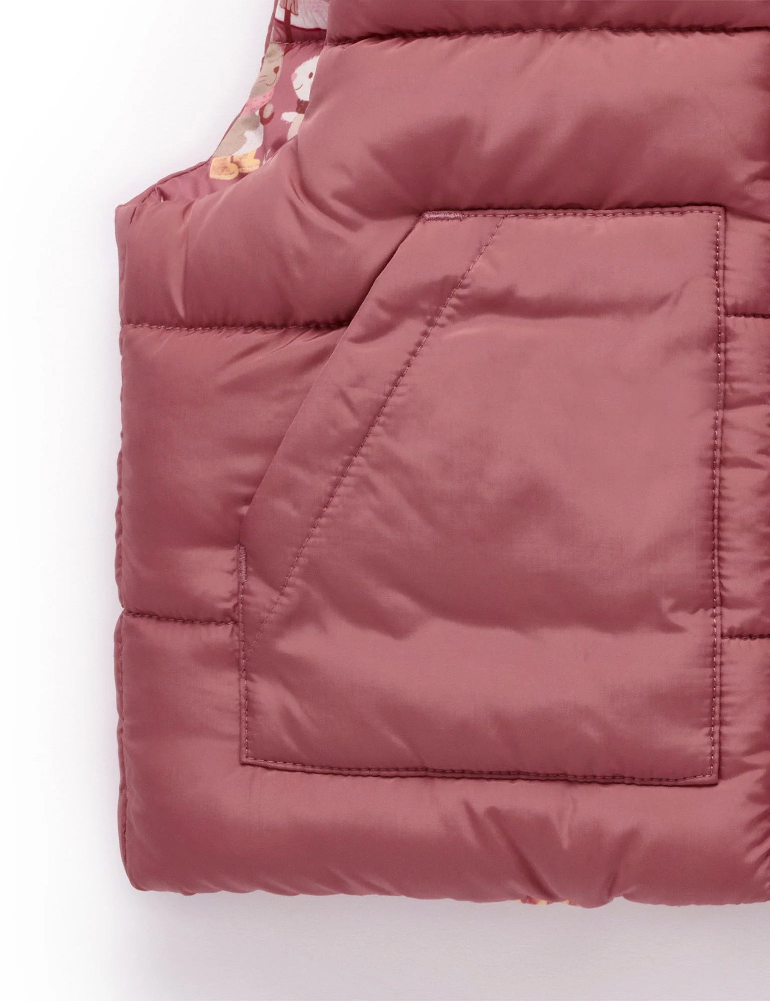 Purebaby Showerproof Vest Umbrella Print