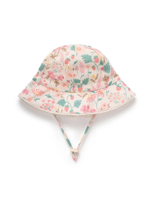 Purebaby Strawberry Garden Sunhat