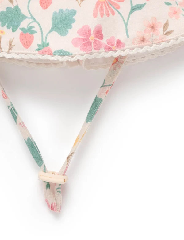 Purebaby Strawberry Garden Sunhat