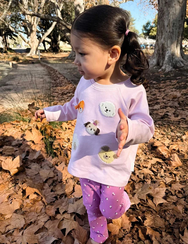 Purebaby Petunia Thick LS tee