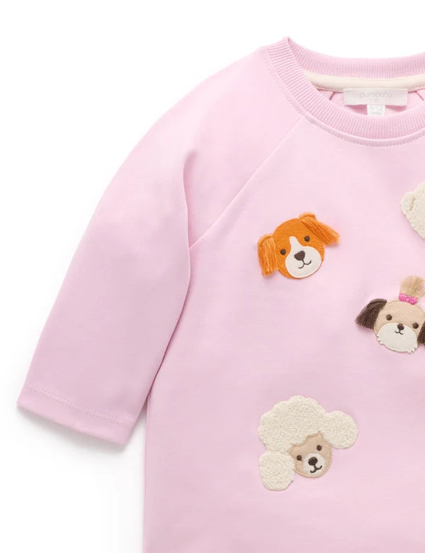 Purebaby Petunia Thick LS tee