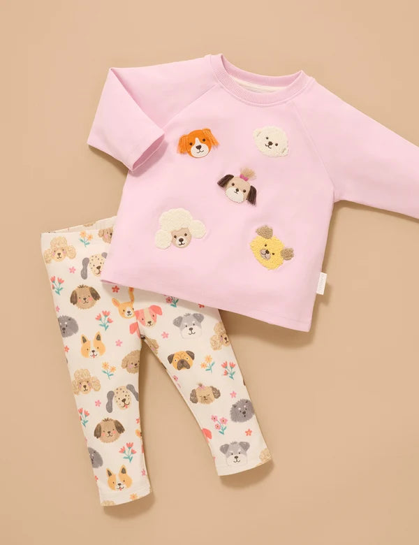 Purebaby Petunia Thick LS tee