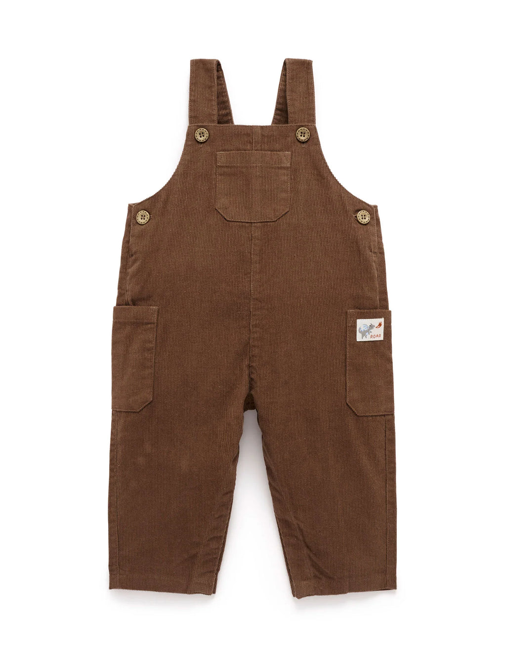 Purebaby Corduroy Overall Oak