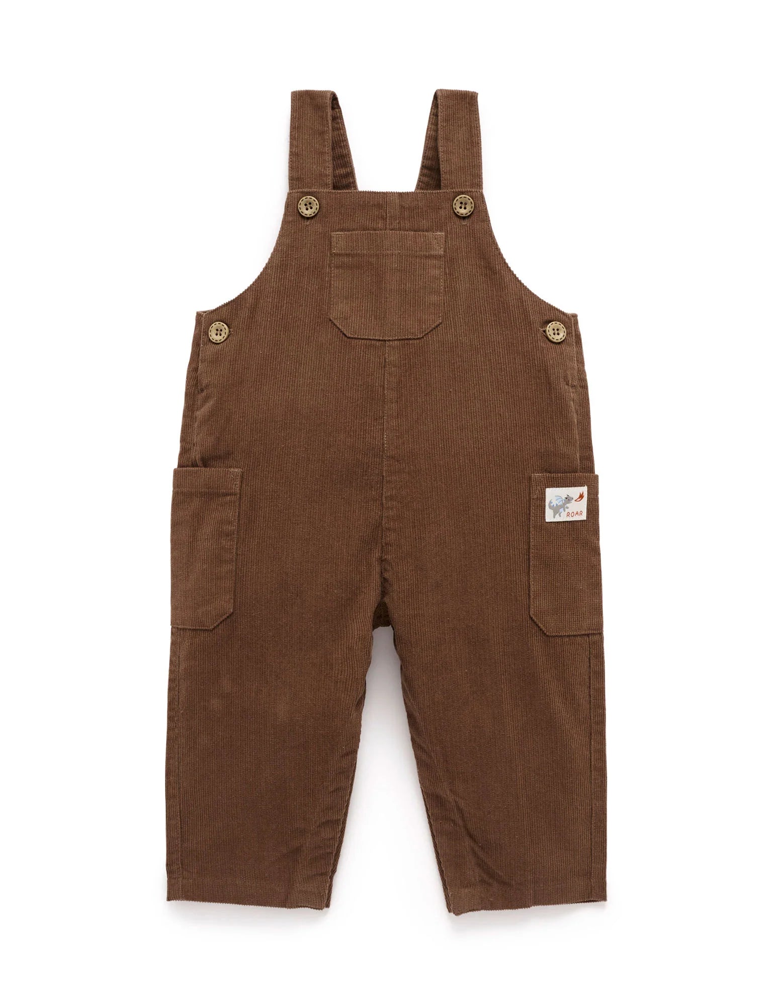 Purebaby Corduroy Overall Oak