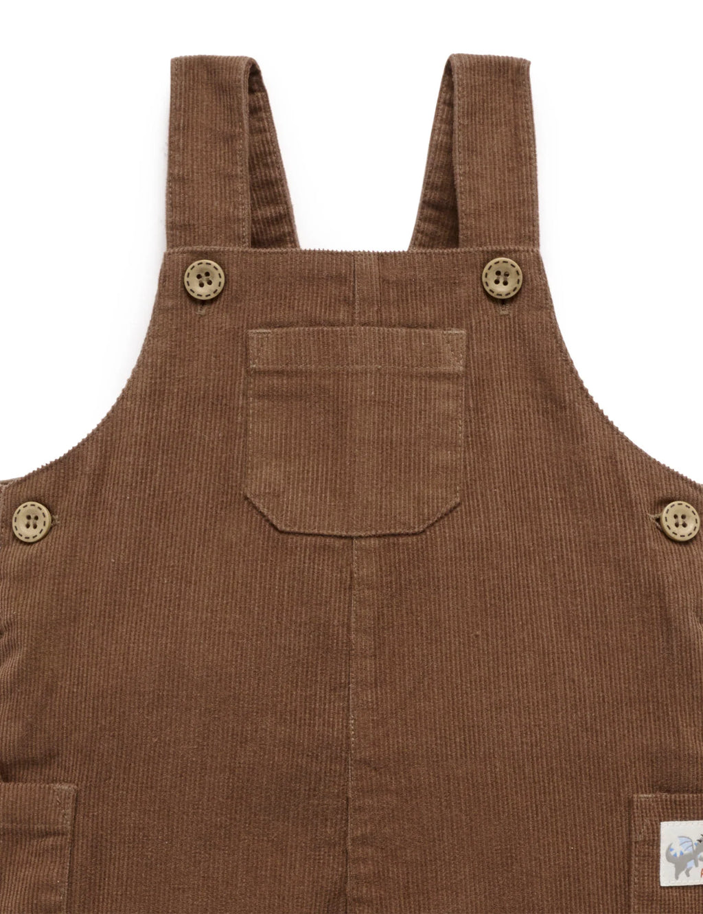 Purebaby Corduroy Overall Oak
