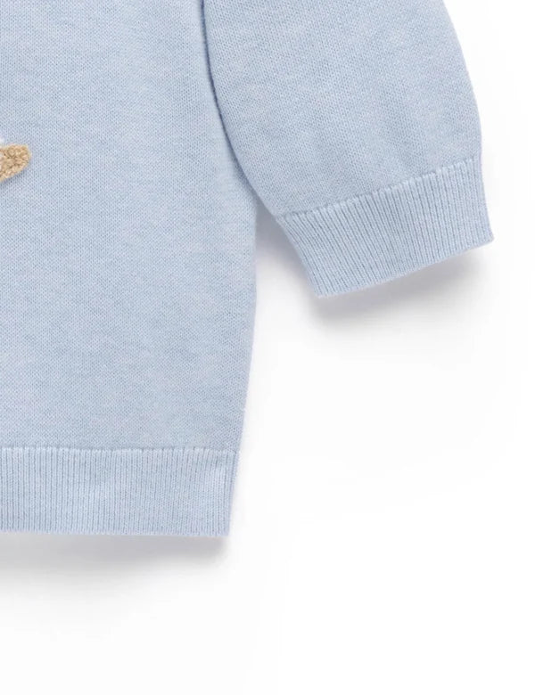 Purebaby Chenille Embroidered Jumper