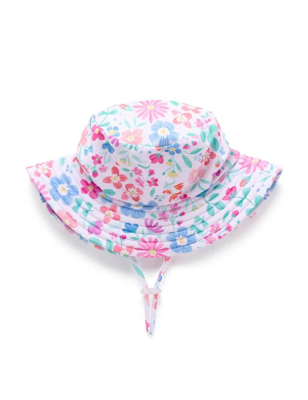 Purebaby Summer Wildflower Swim Hat