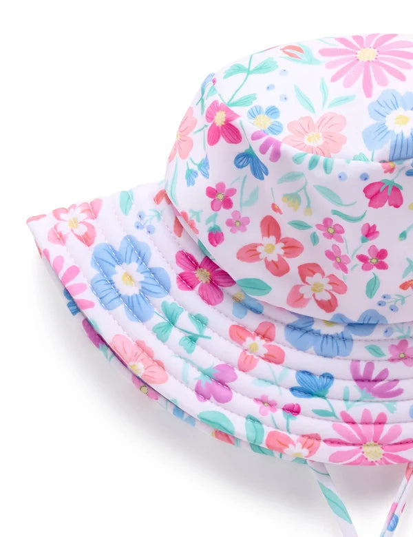 Purebaby Summer Wildflower Swim Hat