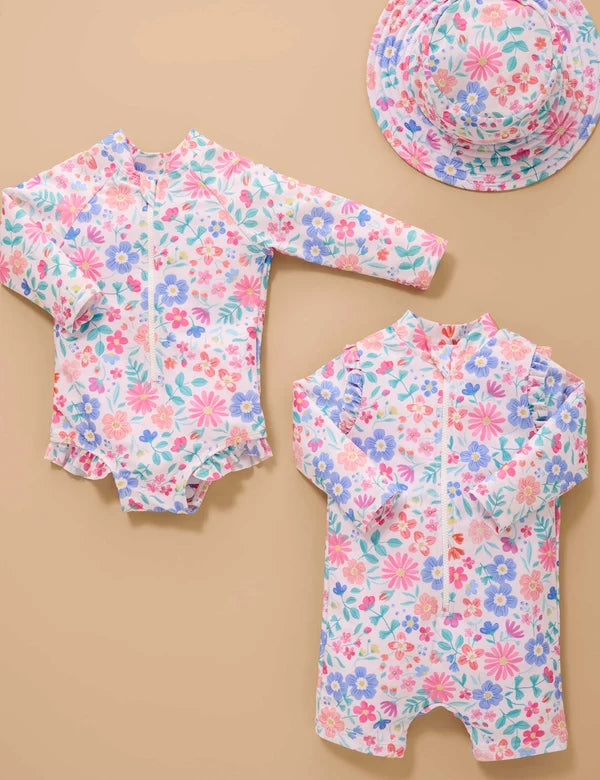 Purebaby Summer Wildflower Swim Hat