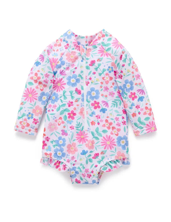 Purebaby Summer Wildflower Swimsuit