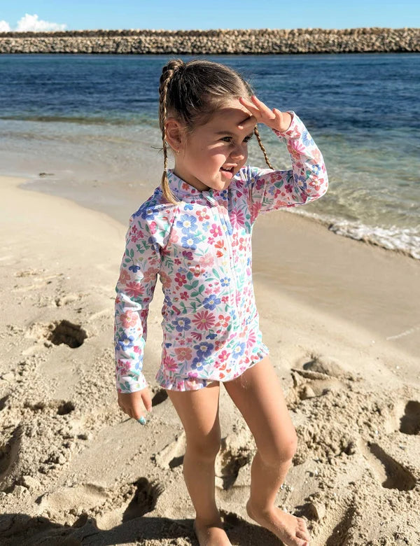 Purebaby Summer Wildflower Swimsuit