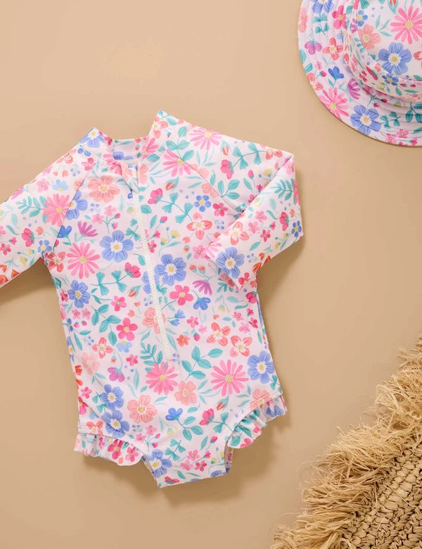 Purebaby Summer Wildflower Swimsuit