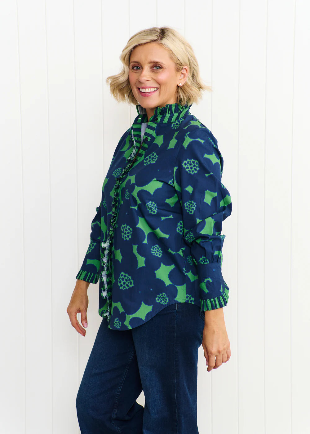 Liv & Milly Tilly Flower Shirt