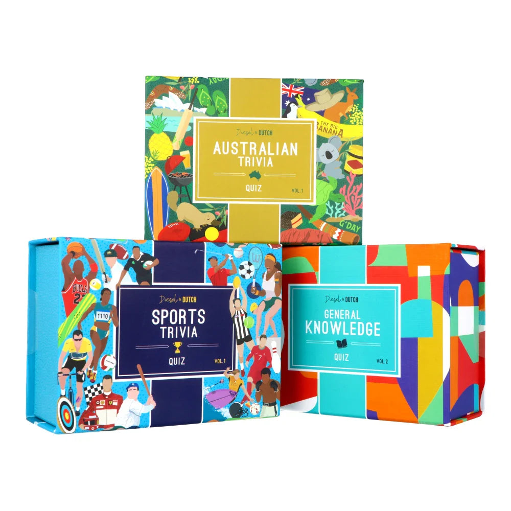 Diesel & Dutch Trivia Boxes