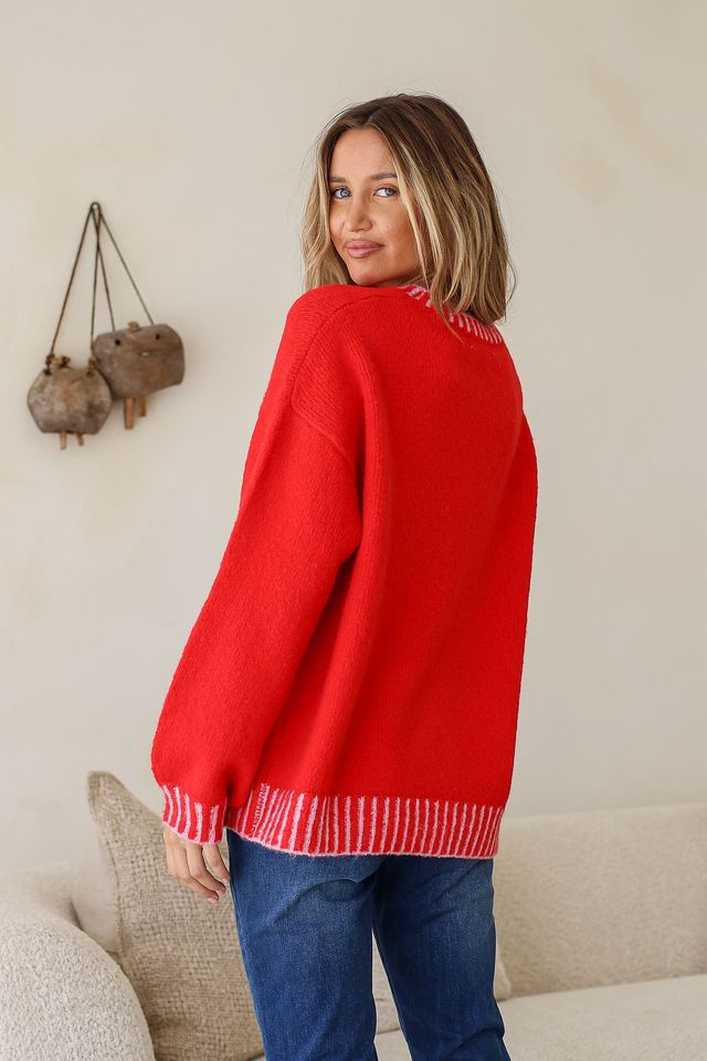 Miss Marlow Tilly Blanket Stitch Knit